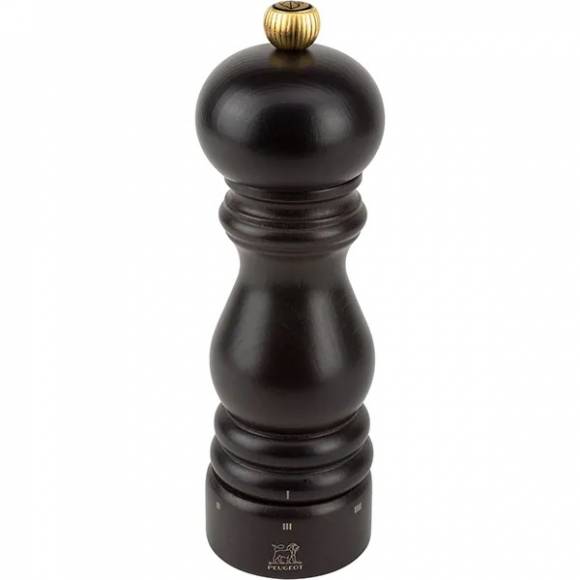 Мельница для перца D=59 H=180мм Peugeot 23461 бук,сталь нерж. шоколад.,золотой Мельница для перца D=59 H=180мм Peugeot 23461 бук,сталь нерж. шоколад.,золотой