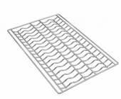 Решетка для багета рифленная 435х320мм Smeg (в комплекте 4 шт.) 3735 Решетка для багета рифленная 435х320мм Smeg (в комплекте 4 шт.) 3735