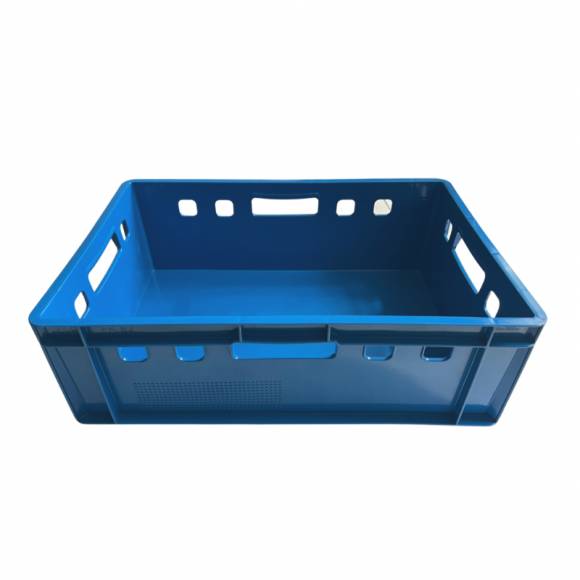 Ящик сплошной 600х400х200мм прямой сплошной, синий 39195 Ящик сплошной 600х400х200мм прямой сплошной, синий 39195