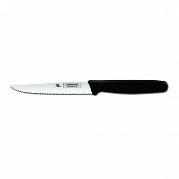 Нож PRO-Line для нарезки 11 см, черная пластиковая ручка, P.L. Proff Cuisine KB-02-110YD-BK101