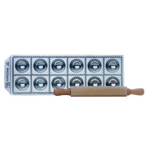 Форма для равиоли со скалкой Risoli 12 ячеек D=37м 020074/11B00 04146073