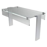 Полка настольная Gastrolux ПН-053/Т стеклянная Т-образная