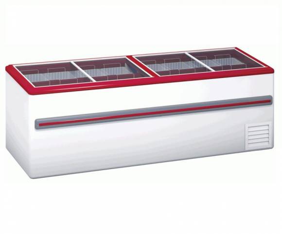 Ларь-бонета низкотемпературная Frostor F 2500 В (без надстройки) красная