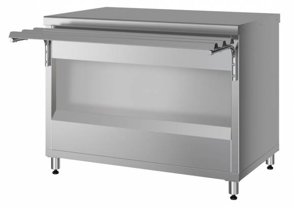 Прилавок нейтральный без полок МХМ ПН15 (1500мм) 100115004