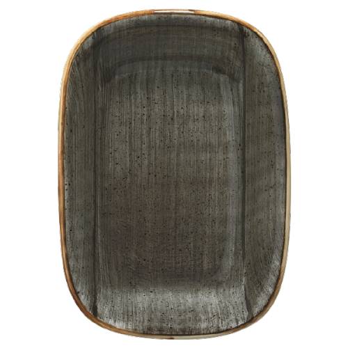 Блюдо прямоугольное 12х8,5см фарфор Gourmet Aura Space Bonna /12/ ASC GRM 12 DKY