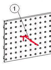 Крючок 100 хромированный одинарный МХМ Купец 