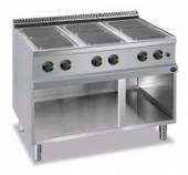 Плита электрическая 6 конфор. Apach APRE-117P на открытой базе