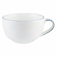 Чашка чайная 350 мл. фарфор Rita Retro Bonna E101RIT05CPF синий край