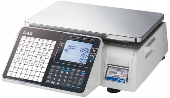 Весы торговые электронные CAS CL3000J-15B TCP-IP с термопечатью
