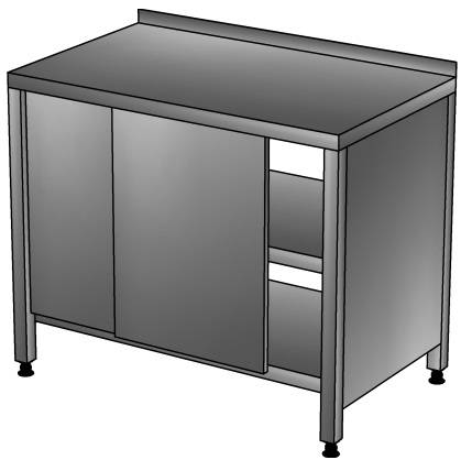 СКП2П Стол-купе производственный с бортом, 2-мя полками 1000*700*850, зашивка по бокам СКП2П Стол-купе производственный с бортом, 2-мя полками 1000*700*850, зашивка по бокам