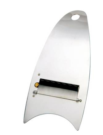 Терка д/трюфелей; сталь нерж.; H=170, L=375, B=80мм; металлич.