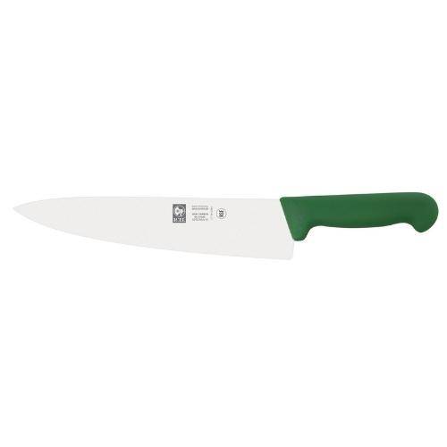 Нож поварской 300/445 мм. Шеф зеленый, узкое лезвие PRACTICA Icel 24500.3027000.300