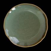Тарелка мелкая 210мм Corone Primavera зеленая фк1751 Тарелка мелкая 210мм Corone Primavera зеленая фк1751
