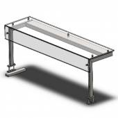 Полка Refettorio Drop-In Г - тип/ 715 с узким стеклом