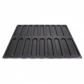 Лист для выпечки хот-догов 273*62 мм 600*400 с антипригарным покрытием Лист для выпечки хот-догов 273*62 мм 600*400 с антипригарным покрытием