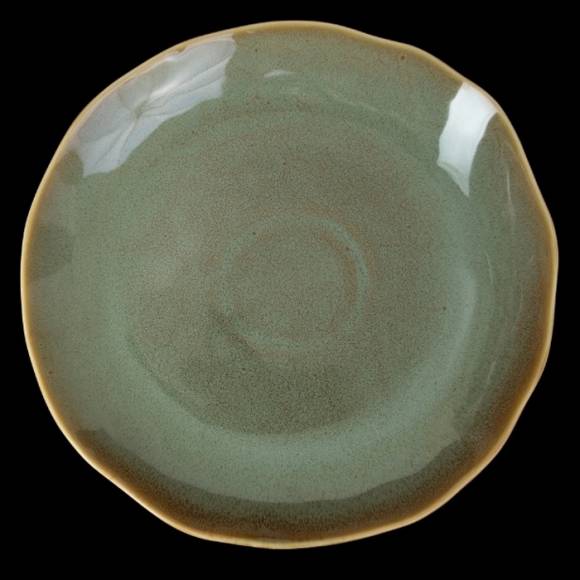 Тарелка мелкая 277мм Corone Primavera зеленая фк1750 Тарелка мелкая 277мм Corone Primavera зеленая фк1750