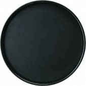 Поднос круглый черный 35,5см прорезиненный ПОЛИПРОПИЛЕН Проотель 1400ct/p/black Поднос круглый черный 35,5см прорезиненный ПОЛИПРОПИЛЕН Проотель 1400ct/p/black