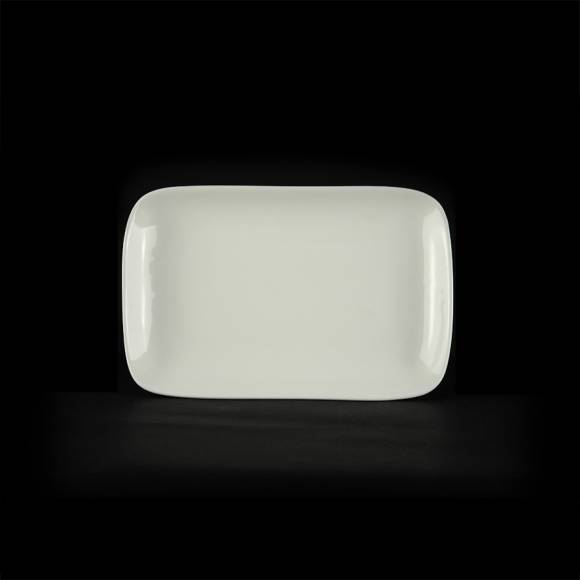 Блюдо прямоугольное 138х90мм Chan Wave (Quadro) ivory LQ-Q337 фк0305.