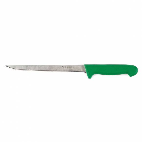 Нож PRO-Line филейный 20 см, зеленая ручка, P.L. Proff Cuisine KB-3808-200-GR201-RE-PL