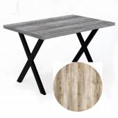 Стол прямой 1200х800х750 Х-образный Клен Каньон Стол прямой 1200х800х750 Х-образный Клен Каньон