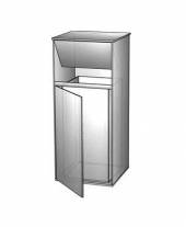 Бак для мусора МАК 600*600*1120 сталь AISI 304 Бак для мусора МАК 600*600*1120 сталь AISI 304