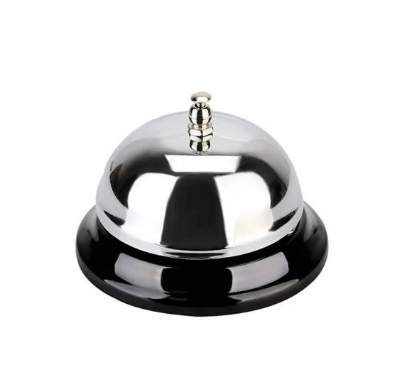 Звонок барный хром.сталь 100мм MGsteel 72632 Звонок барный хром.сталь 100мм MGsteel 72632