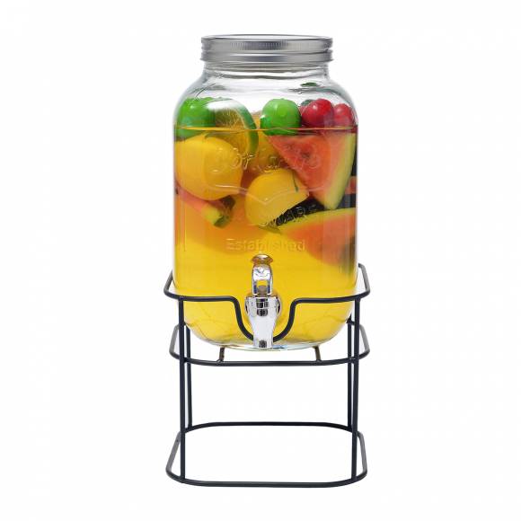 Диспенсер для напитков,стеклянный с краном 4л P.L. Proff Cuisine HENAN XINGZHIHE