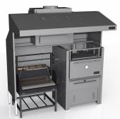 Комплекс Vesta 6. K3-A-M50 (K3, мангал Аргентина, печь-мангал М50) Комплекс Vesta 6. K3-A-M50 (K3, мангал Аргентина, печь-мангал М50)