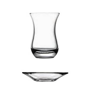 Чайная пара 160мл H=95мм Tea&Coffee Pasabahce-завод Бор 96308/b