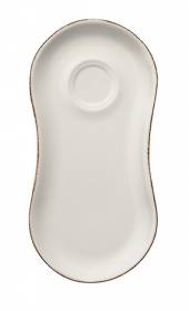 Блюдце для завтрака 250*120 мм фарфор Rita Retro Bonna E100GRM01STB Блюдце для завтрака 250*120 мм фарфор Rita Retro Bonna E100GRM01STB