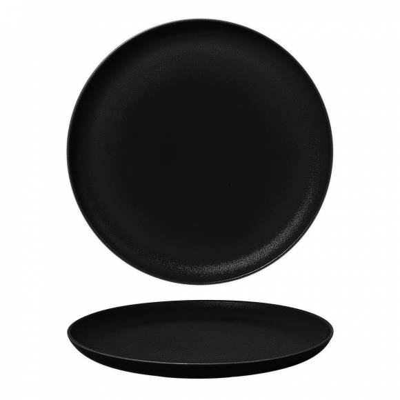 Тарелка с бортом 23 cм,фарфор NOBLE Fine Plus-Black Sand 095032A