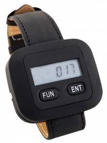 iBells-201 наручный пейджер, цвет черный