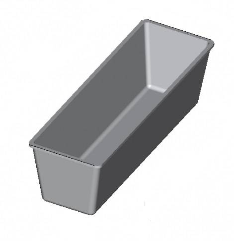 Форма для хлеба Спика 4 Л Тостерная (305х105х92мм) с ручками 4 секции Форма для хлеба Спика 4 Л Тостерная (305х105х92мм) с ручками 4 секции