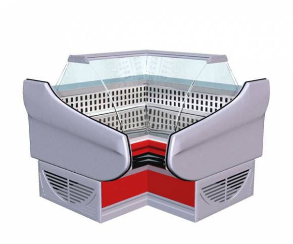 Витрина холодильная Ариада Титаниум ВС5 УВ (внутренний угол) Витрина холодильная Ариада Титаниум ВС5 УВ (внутренний угол)