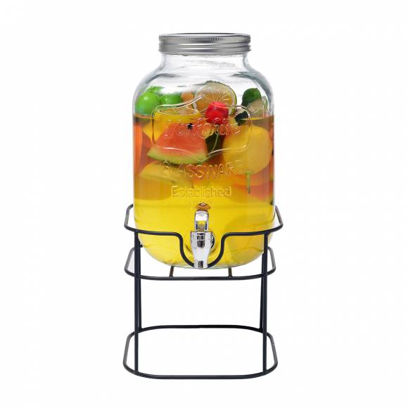 Диспенсер для напитков,стеклянный с краном 5л P.L. Proff Cuisine HENAN XINGZHIHE