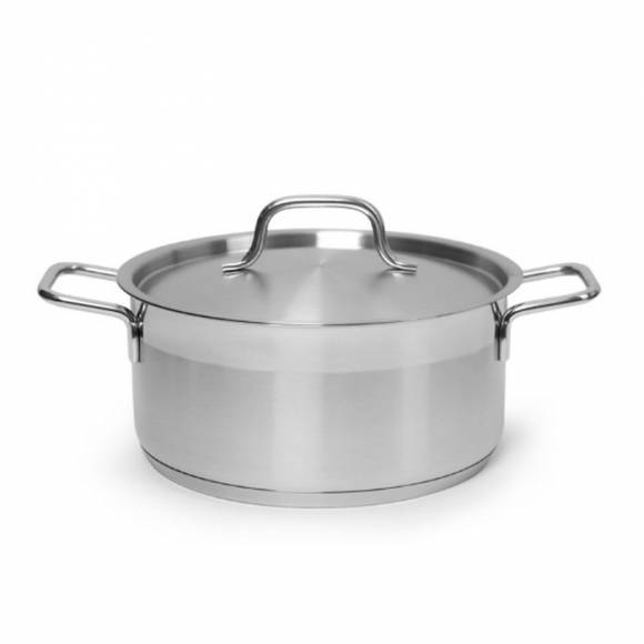 Кастрюля нерж.  3л Luxstahl кт3155 (d=21.5см h=9.5см)