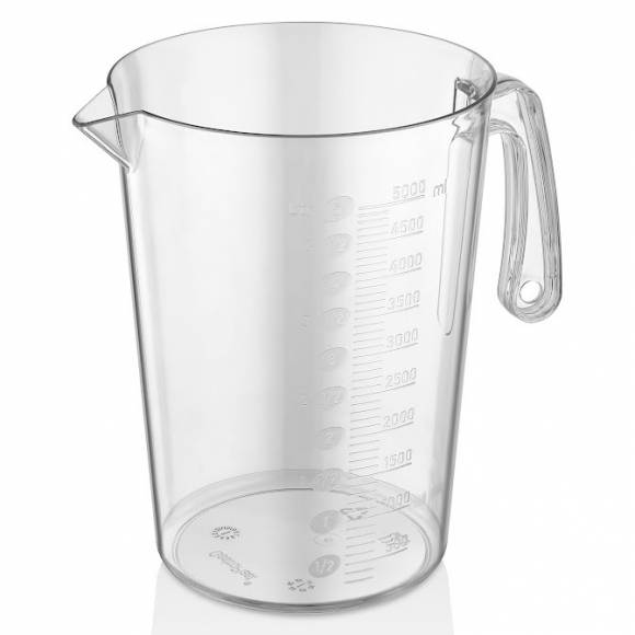 Мерный кувшин 5л без крышки, п/п прозрачн. GP 77193 Мерный кувшин 5л без крышки, п/п прозрачн. GP 77193