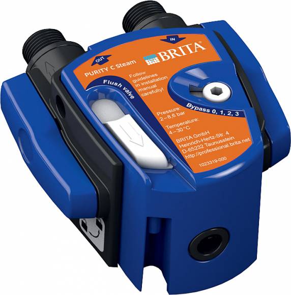 Головная часть фильтра Brita C Steam с настраиваемым bypass, G3/8 1023325