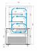 Витрина холодильная кондитерская КС71-110 VV 0,9-1 9005 Витрина холодильная кондитерская КС71-110 VV 0,9-1 9005