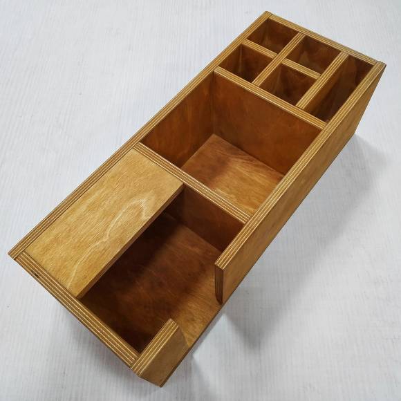 Подставка сервировочная для салфеток, приборов и специй 365х145х110мм