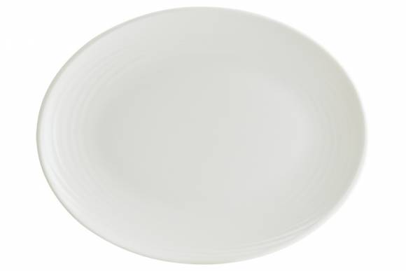 Блюдо овальное 360х280 мм фарфор White Loop Bonna LOPMOV36OV узкая полоска b Блюдо овальное 360х280 мм фарфор White Loop Bonna LOPMOV36OV узкая полоска b