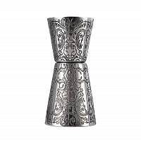 Джиггер "Floral" 20/40 мл, нержавеющая сталь, P.L.- Barbossa MSAS0034-SS