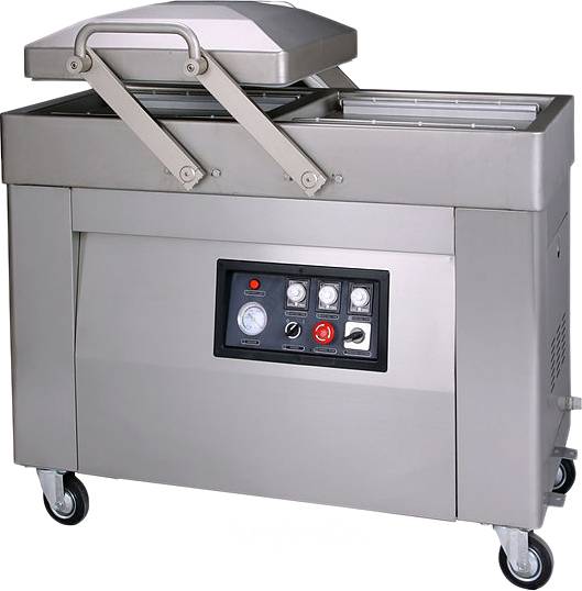 Упаковщик вакуумный Hualian DZQ-410/2SA (HVC-410S/2A-G) SS (нерж., газ)