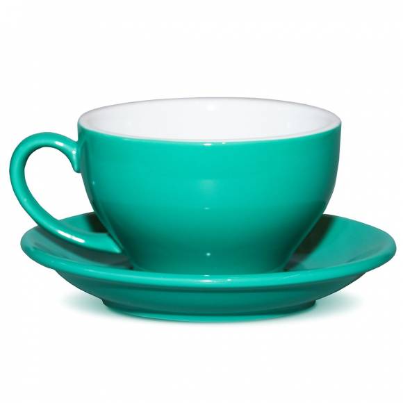 Чайная пара 300 мл бирюзовый цвет Barista  P.L HJ13081-300SET-BLUE /6/