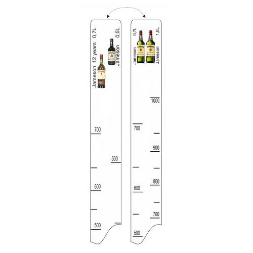 Линейка Jameson (0.7л./1л.)/ Jameson 12 лет (0.7л./1л.) 63595 /1/