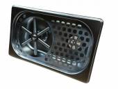 Мойка для питчера, врезная, с сушильной сеткой 327x176x65