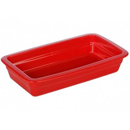 Гастроемкость GN1/3-60 керамическая Corone Cottura красная LQ-QK15074-186C 2,1л фк163