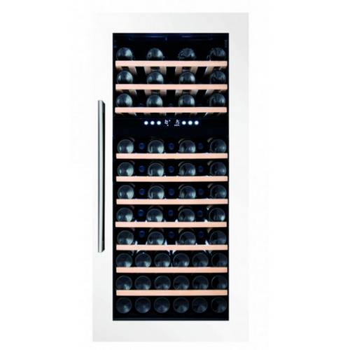 Винный шкаф компрессорный встраиваемый DUNAVOX DX-74.230DW 2 температурные зоны