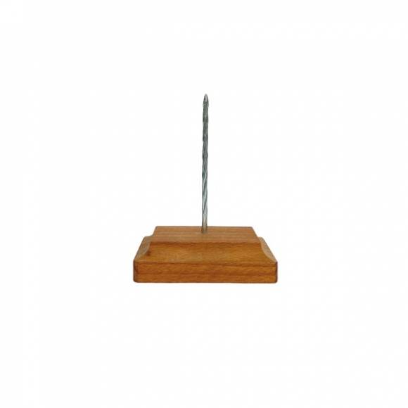 Игла для чеков h=12 см. на дерев. подставке 61250 Игла для чеков h=12 см. на дерев. подставке 61250
