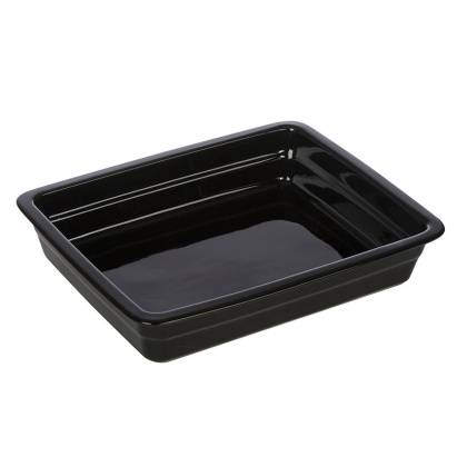 Гастроемкость GN1/2-60 керамическая Corone Cottura черная LQ-QK15029-K 3.5л фк161